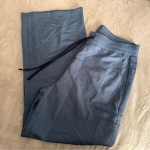 Fabletics High rise Wide Leg Scrub Pants